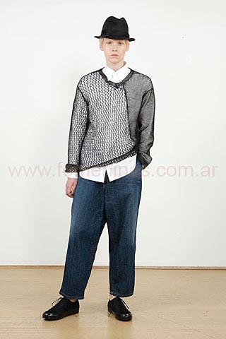 Yohji Yamamoto Moda Hombre Verano 2011